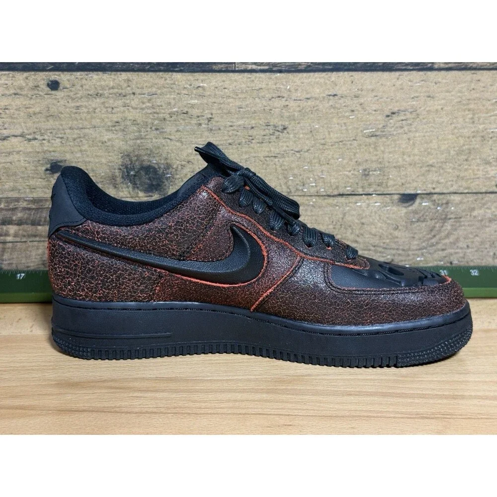 🔥💀Nike Air Force 1 Low Halloween Skull HV2016 001 Size 8 Or  Womans 9.5 NEW